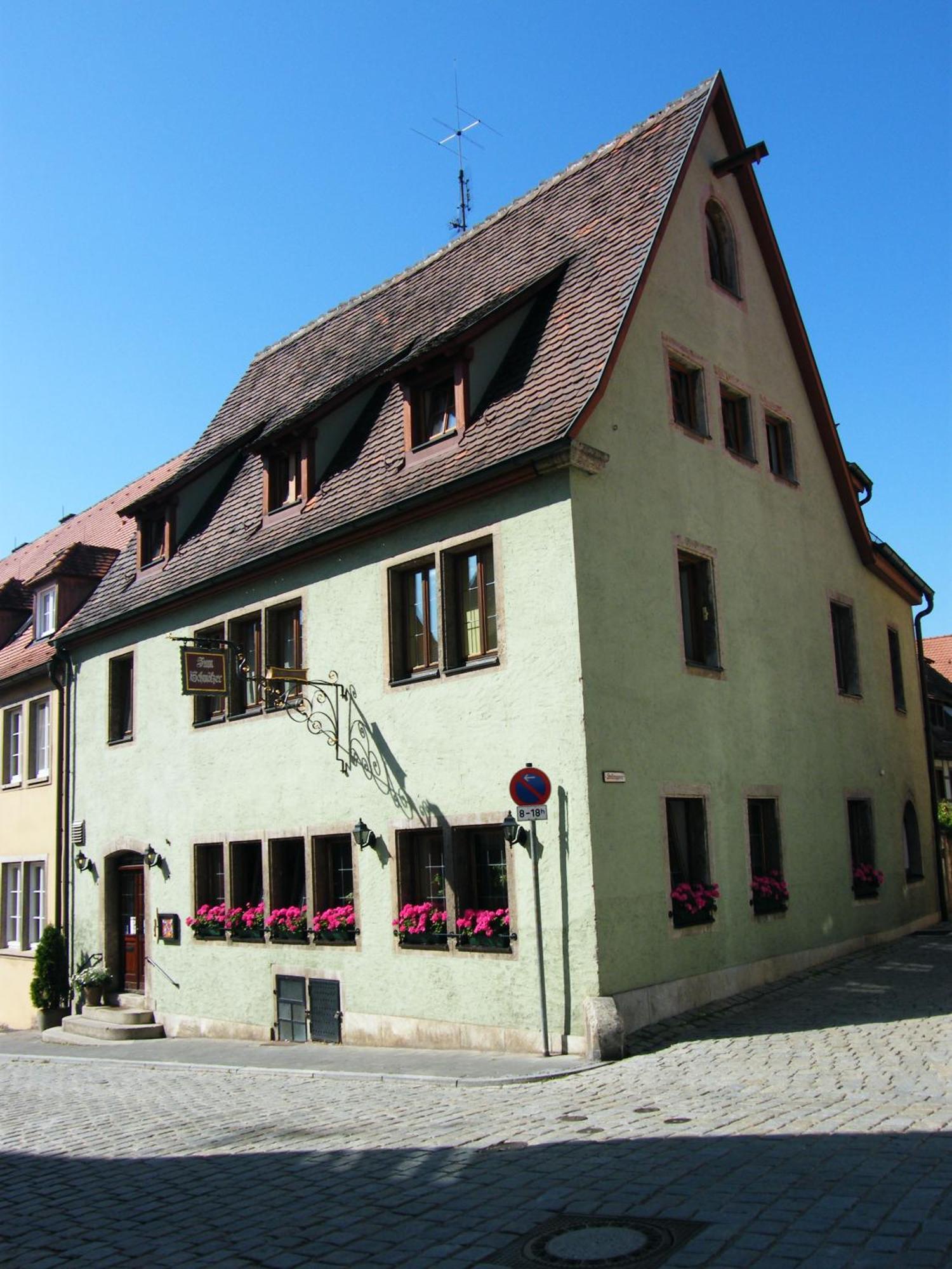 Pension Hofmann-Schmolzer Rothenburg ob der Tauber Exterior photo